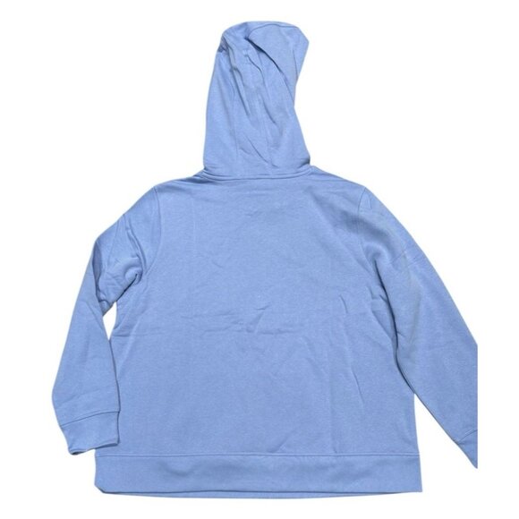 Ideology Sz 1X Hoodie Off-Duty Hooded Fleece Sweatshirt Plus Size Lavender New - Picture 3 of 7